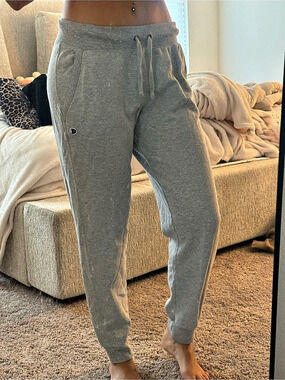 Champion Gray Jogger Sweatpants Size Medium Like New